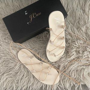 J. Crew sporty lace-up Eva sandal